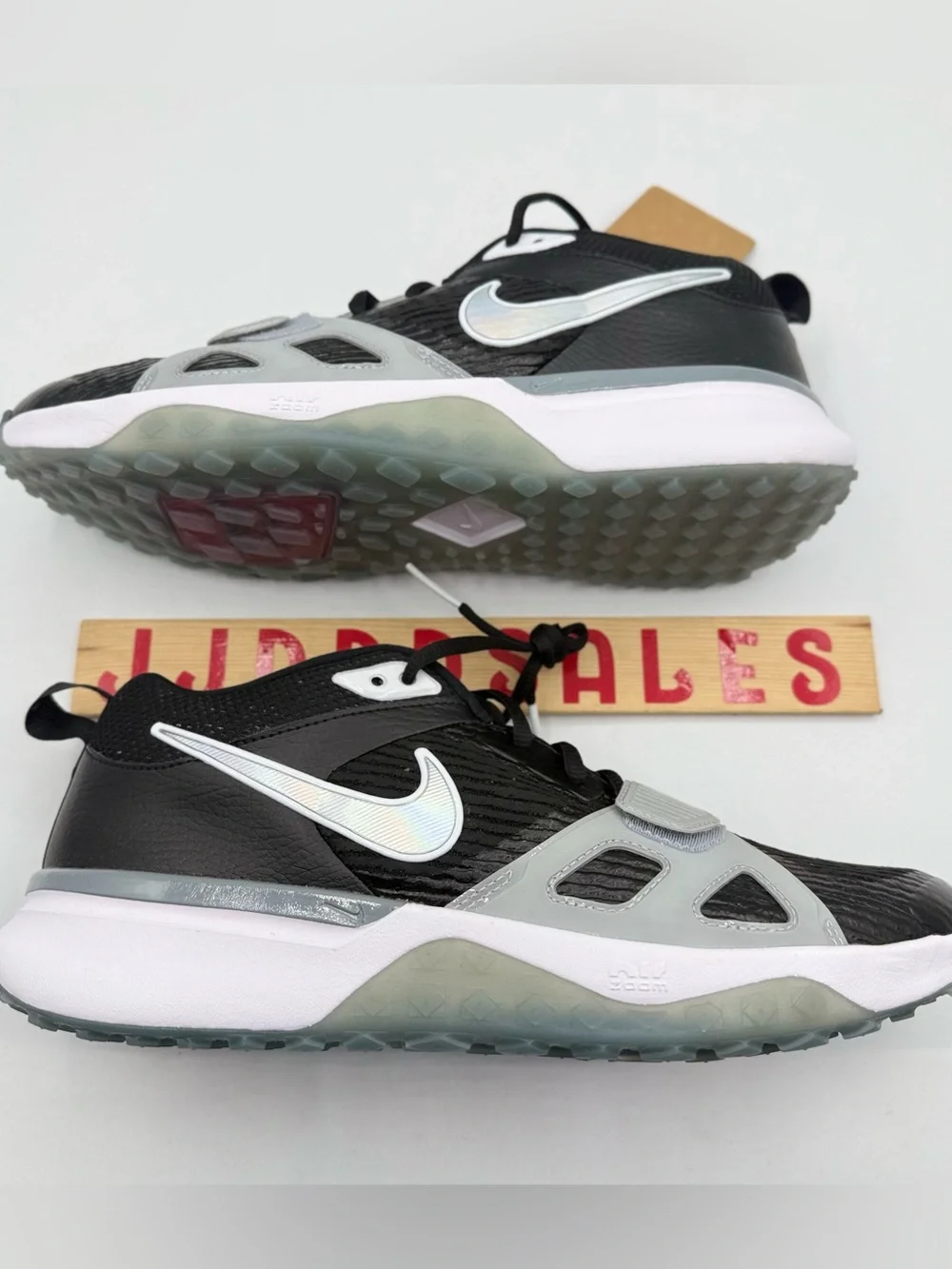 Nike Air Zoom Diamond Elite Turf Baseball Shoes Black FN4250-002 Men’s Sz 10 NEW